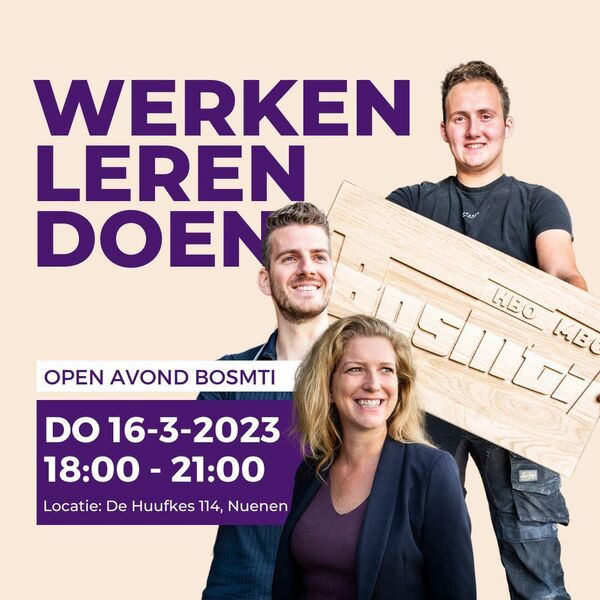 Open avond BosMti Opleidingen