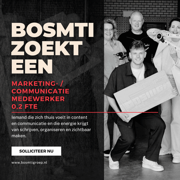Vacature Marketing- / Communicatie medewerker BosMti
